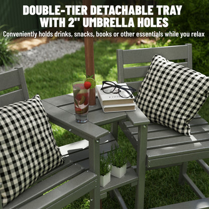 Modern Outdoor Bar Chairs Set